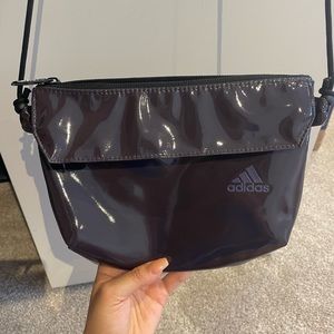 Purple Adidas Cross Body Bag